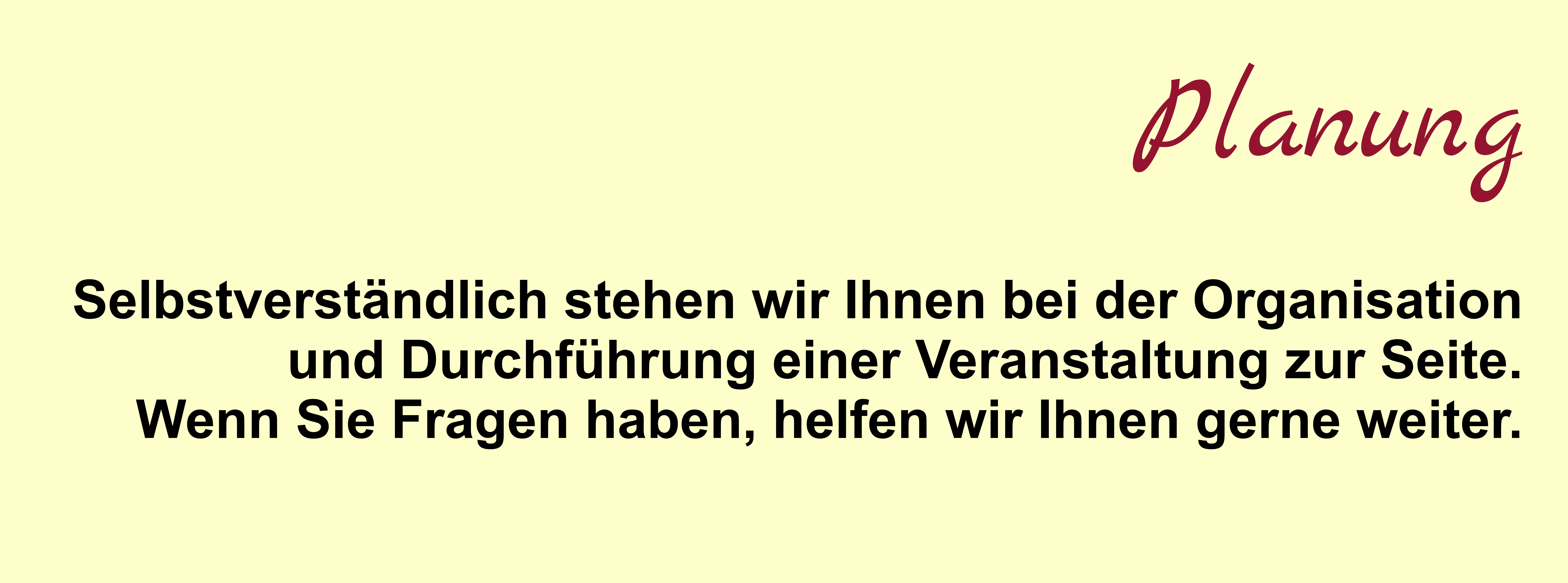 Planung